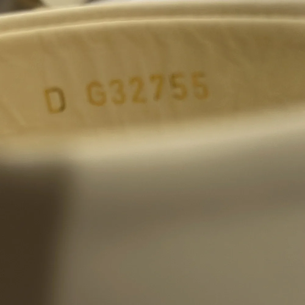 Chanel Cream Leather Pearl Embellished Heels Slide Sandals Size 41 - Picture 8 of 9